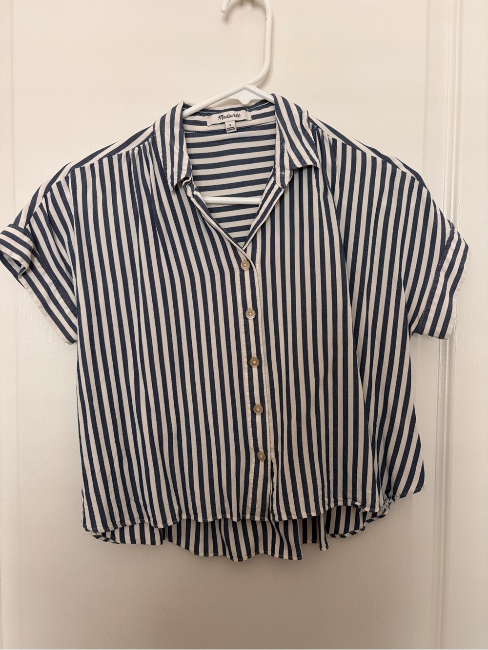 Madewell Button Down Short Sleeve Shirt